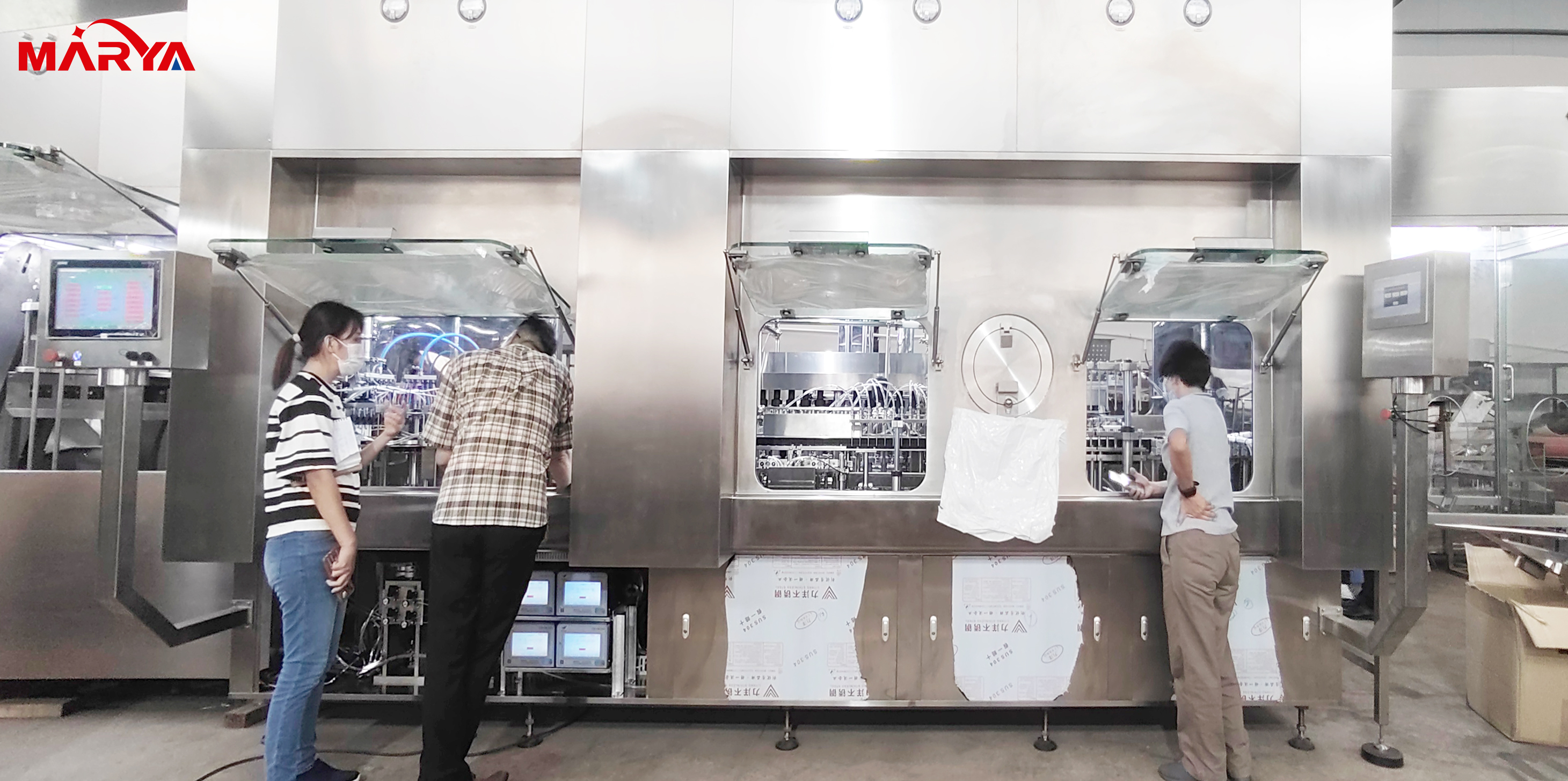 prefilled syringe filling line