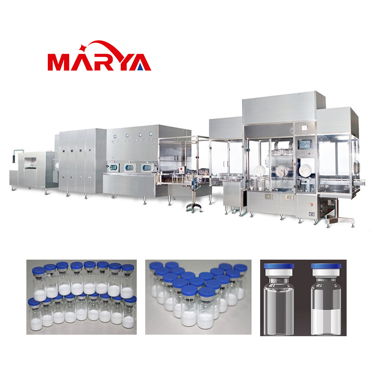 Vial powder filling line 