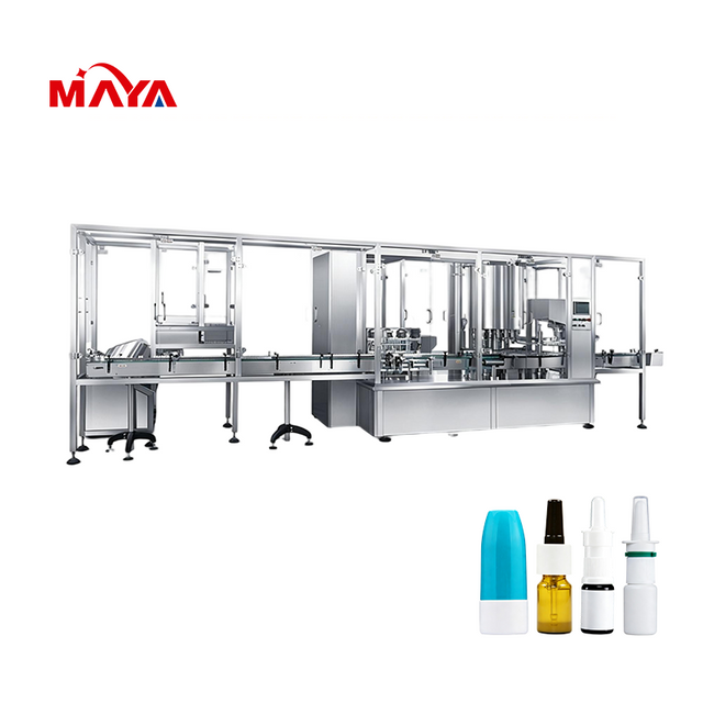 Nasal Spray Filling and Capping Machine