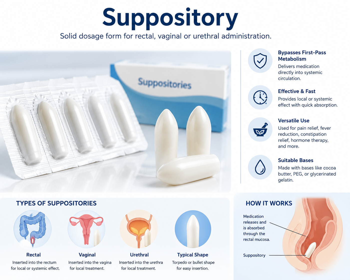 Definition of a Suppository